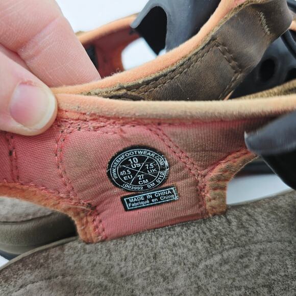 Keen Women's Newport Leather Hiking Sandals Brown 10 - Picture 5 of 7